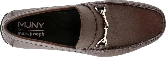 Marc Joseph New York Liberty Ave Men's Shoes Brown Grainy : 7 M, Leather - Image 2