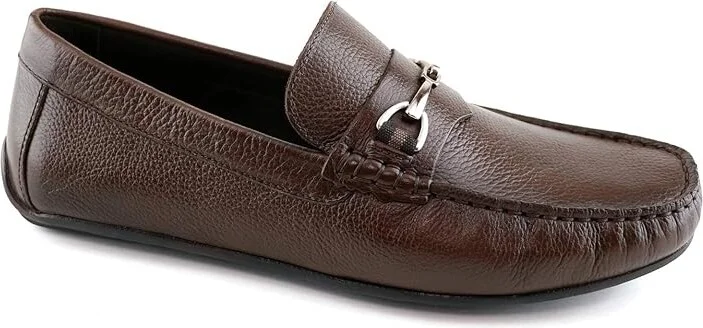Marc Joseph New York Liberty Ave Men's Shoes Brown Grainy : 7 M, Leather - Image 6