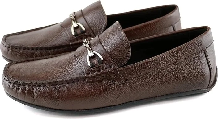Marc Joseph New York Liberty Ave Men's Shoes Brown Grainy : 7 M, Leather
