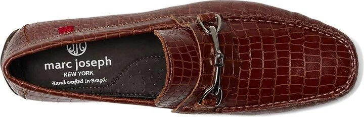 Marc Joseph New York Liberty Ave Men's Shoes Cognac Croco : 11.5 M, Leather - Image 2