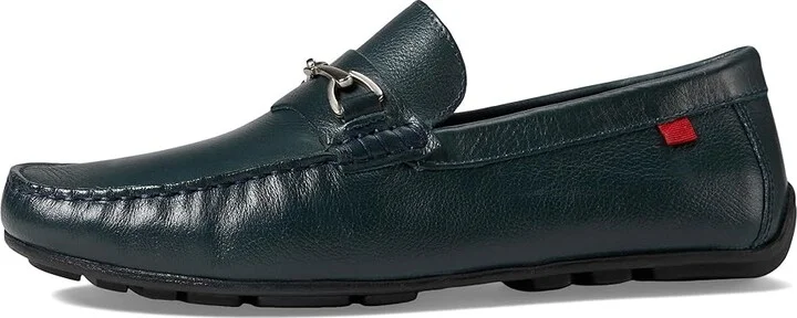 Marc Joseph New York Liberty Ave Men's Shoes Navy Grainy : 10 M, Leather - Image 6