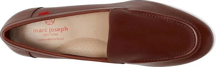 Marc Joseph New York Madison Ave Women's Shoes Mahogany Napa : 7.5 M, Leather - Image 2