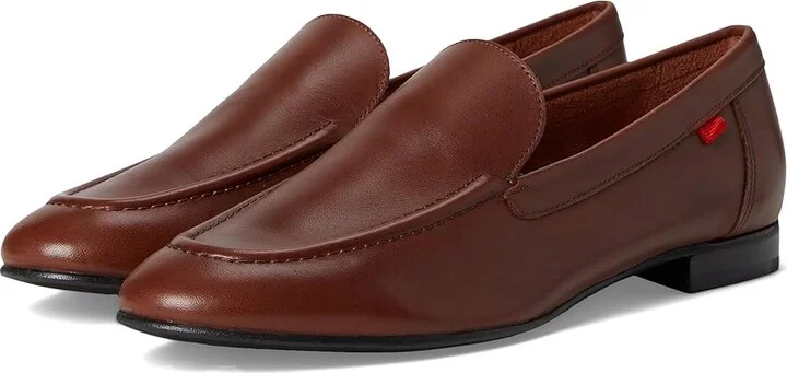 Marc Joseph New York Madison Ave Women's Shoes Mahogany Napa : 7.5 M, Leather