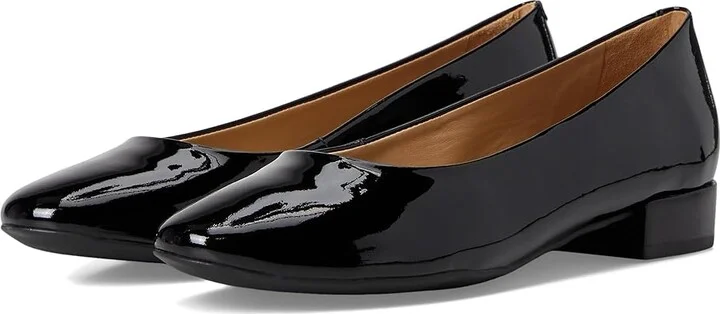 Marc Joseph New York Madison Flat Women's Flat Shoes Black Soft Patent : 7.5 M, Leather
