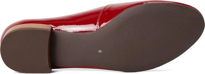 Marc Joseph New York Madison Flat Women's Flat Shoes Campari Patent : 7 M, Leather - Image 3