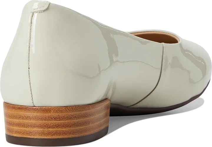 Marc Joseph New York Madison Flat Women's Flat Shoes Ivory Patent : 7.5 M, Leather - Image 4