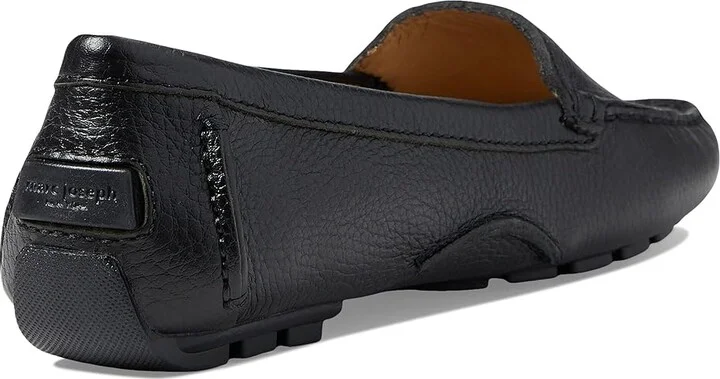 Marc Joseph New York Manhasset Women's Shoes Black Tumbled Grainy : 5 M, Leather - Image 4