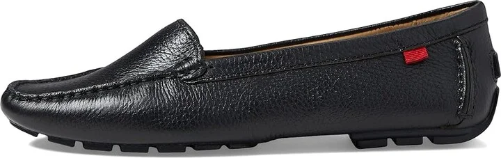 Marc Joseph New York Manhasset Women's Shoes Black Tumbled Grainy : 5 M, Leather - Image 6