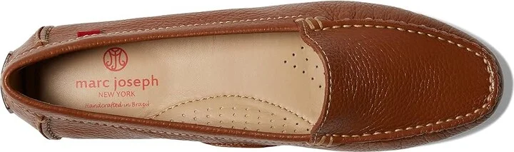 Marc Joseph New York Manhasset Women's Shoes Cognac Grainy : 6 M, Leather - Image 2