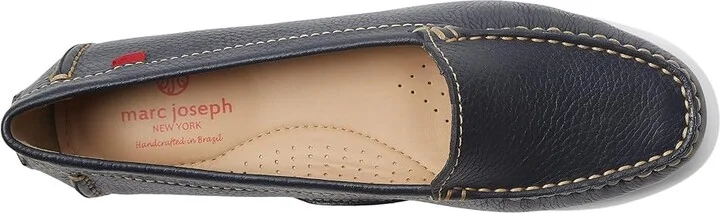 Marc Joseph New York Manhasset Women's Shoes Navy Grainy : 5.5 M, Leather - Image 2