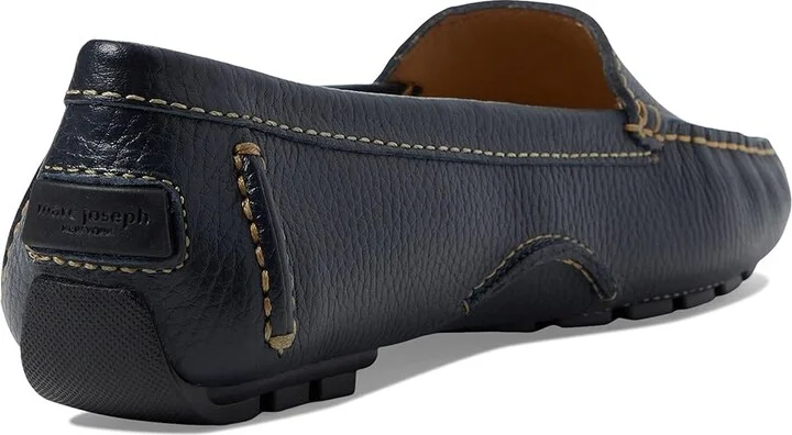 Marc Joseph New York Manhasset Women's Shoes Navy Grainy : 5.5 M, Leather - Image 4