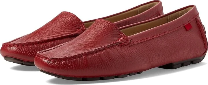 Marc Joseph New York Manhasset Women's Shoes Red Grainy : 9 M, Leather