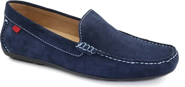 Navy Suede