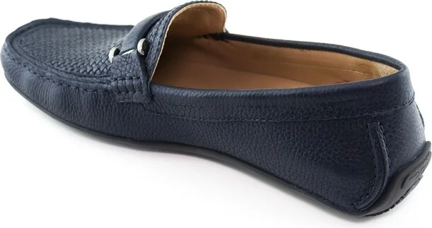 Marc Joseph New York Men's Bryant Park Weave Leather Loafer - Image 7