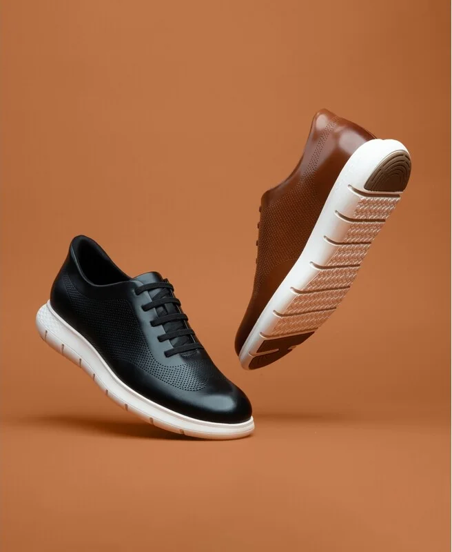 Marc Joseph New York Men's Gold Street Hands-Free Slip On Technology Lightweight Leather Oxfords - Image 11