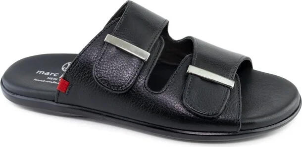 Marc Joseph New York Men's Green Ave Slip On Comfort Sandal