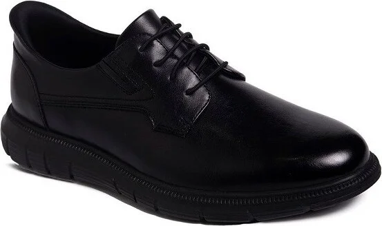 black vegan napa leather/black sole