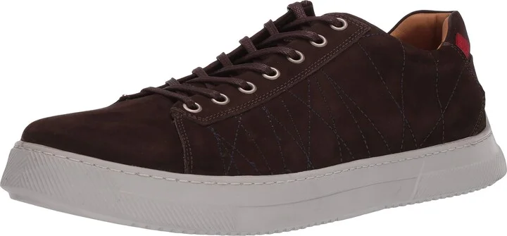Brown Nubuck/White Sole