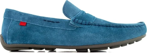 Marc Joseph New York Men's Nebraska Slip On Penny Loafers - Image 9