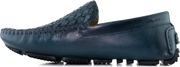 Marc Joseph New York Men's Spring Street Weave Leather Loafer - Image 3