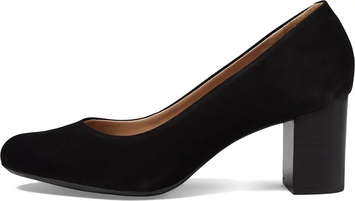 Marc Joseph New York Midtown Pump Women's Shoes Black Nobuck : 10.5 M, Leather - Image 5