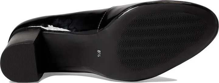 Marc Joseph New York Midtown Pump Women's Shoes Black Soft Patent : 5 M, Leather - Image 3