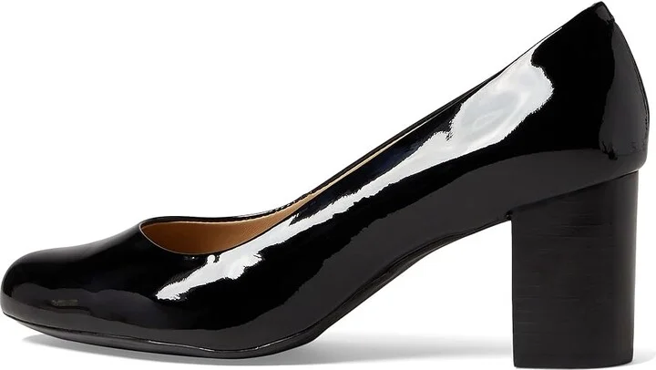 Marc Joseph New York Midtown Pump Women's Shoes Black Soft Patent : 5 M, Leather - Image 5