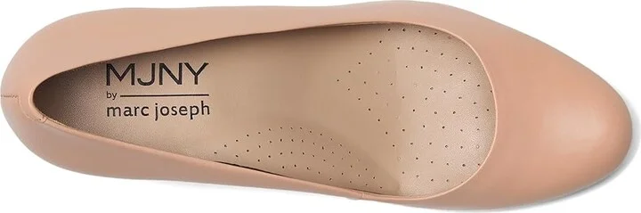Marc Joseph New York Midtown Pump Women's Shoes Blush Napa : 7 M, Leather - Image 2