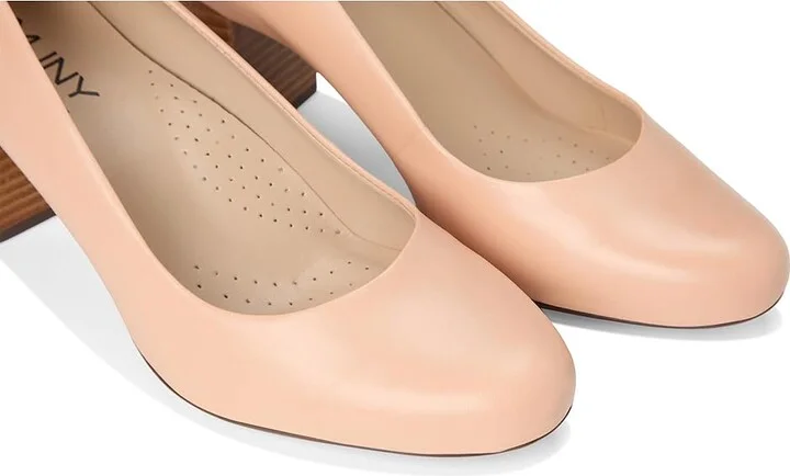 Marc Joseph New York Midtown Pump Women's Shoes Blush Napa : 7 M, Leather - Image 7