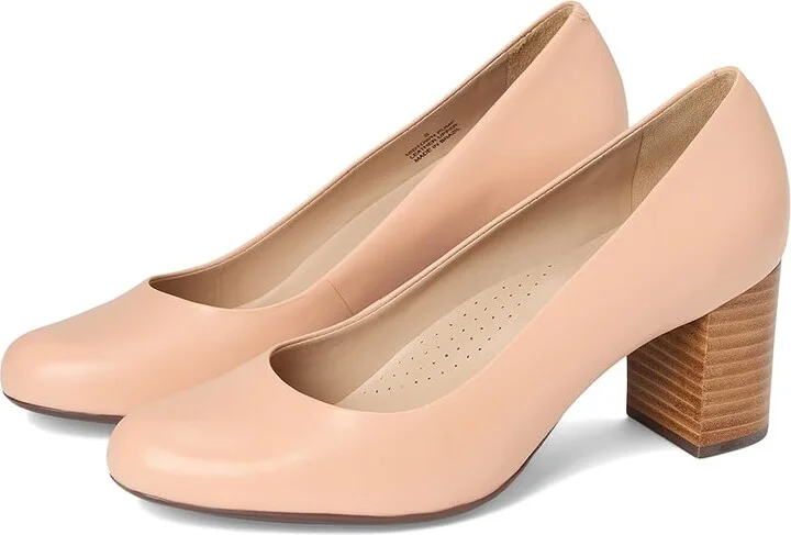Marc Joseph New York Midtown Pump Women's Shoes Blush Napa : 7 M, Leather