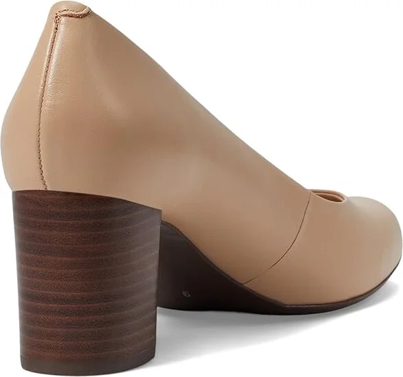 Marc Joseph New York Midtown Pump Women's Shoes Nude Napa Soft : 7.5 M, Leather - Image 4