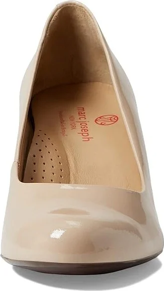 Marc Joseph New York Midtown Pump Women's Shoes Nude Soft Patent : 5 M, Leather - Image 2