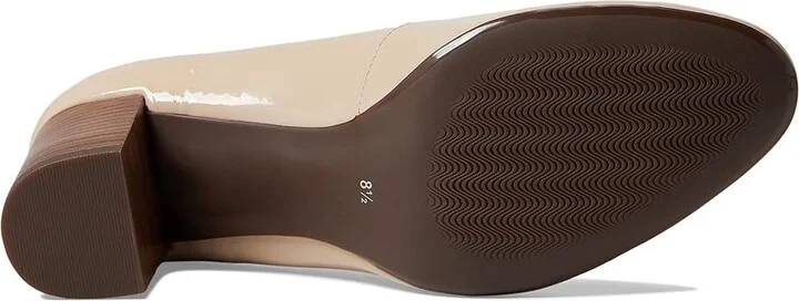 Marc Joseph New York Midtown Pump Women's Shoes Nude Soft Patent : 5 M, Leather - Image 3