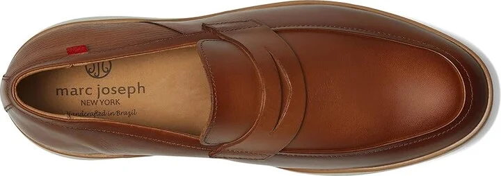Marc Joseph New York Morris Street Men's Lace-up Boots Whiskey Napa : 8.5 M, Leather - Image 2