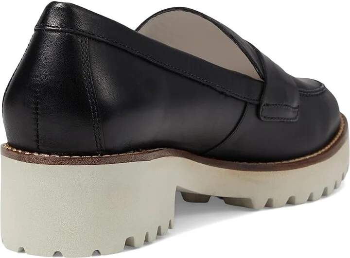 Marc Joseph New York Morrison Ave Women's Flat Shoes Black Napa/Gris Sole : 7 M, Leather - Image 4