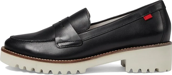 Marc Joseph New York Morrison Ave Women's Flat Shoes Black Napa/Gris Sole : 7 M, Leather - Image 6
