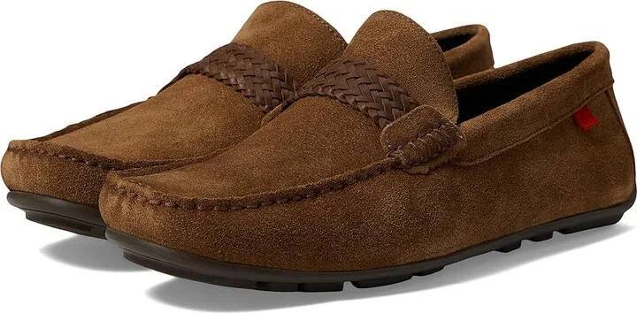 Marc Joseph New York Morrisville Men's Lace Up Wing Tip Shoes Cappuccino Suede : 12 M, Leather