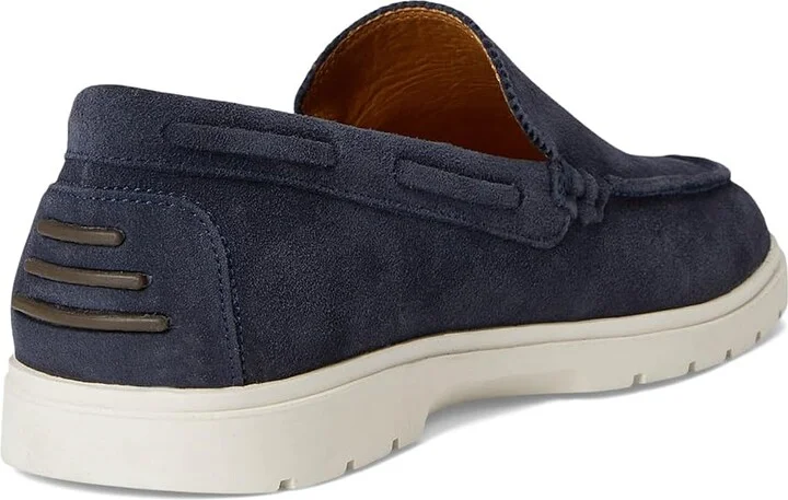 Marc Joseph New York Mulberry Ave Men's Shoes Navy Suede : 11.5 M, Leather - Image 4