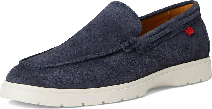 Marc Joseph New York Mulberry Ave Men's Shoes Navy Suede : 11.5 M, Leather - Image 5