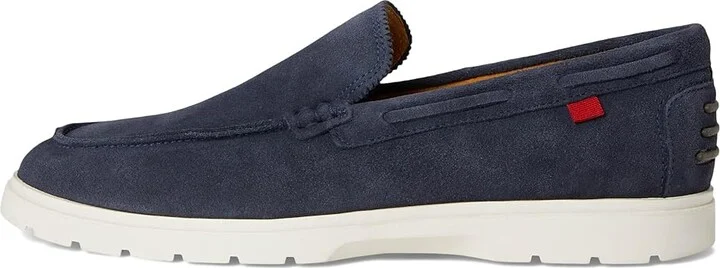 Marc Joseph New York Mulberry Ave Men's Shoes Navy Suede : 11.5 M, Leather - Image 6