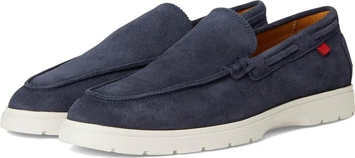 Marc Joseph New York Mulberry Ave Men's Shoes Navy Suede : 11.5 M, Leather
