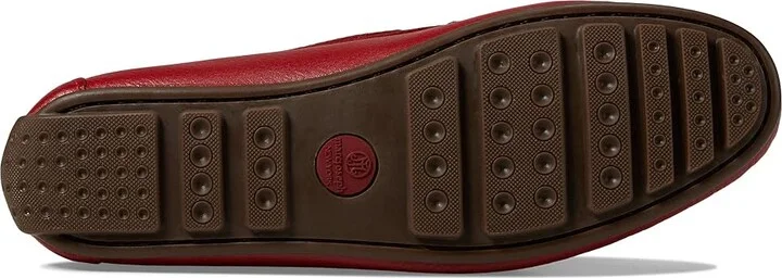 Marc Joseph New York Murray Hill Women's Flat Shoes Red Grainy : 7 M, Leather - Image 3