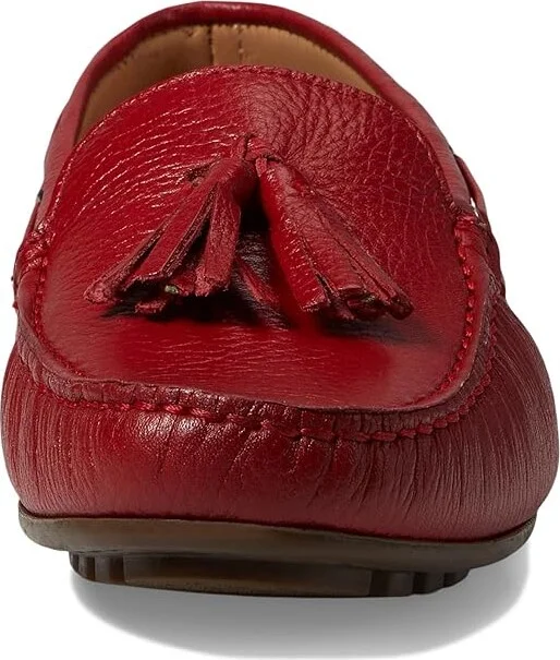 Marc Joseph New York Murray Hill Women's Flat Shoes Red Grainy : 7 M, Leather - Image 5
