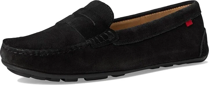Marc Joseph New York Naples Women's Shoes Black Suede : 7.5 M, Leather - Image 5