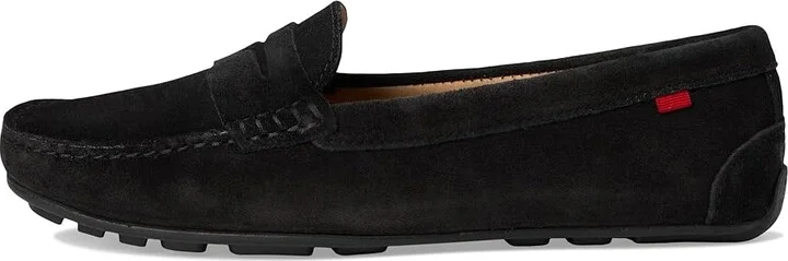 Marc Joseph New York Naples Women's Shoes Black Suede : 7.5 M, Leather - Image 6
