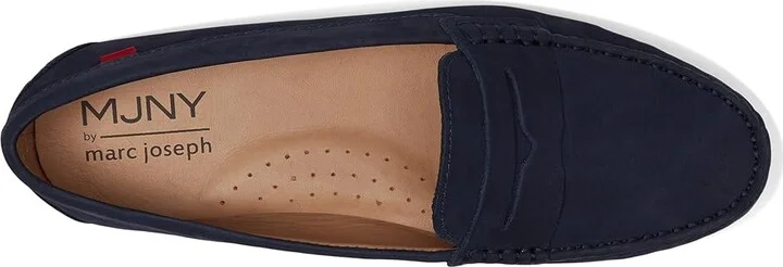 Marc Joseph New York Naples Women's Shoes Navy Nobuck : 9 M, Leather - Image 2