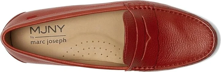Marc Joseph New York Naples Women's Shoes Red Grainy : 6 M, Leather - Image 2