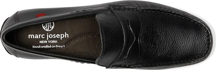 Marc Joseph New York Nebraska Men's Shoes Black Grainy : 9.5 M, Leather - Image 2