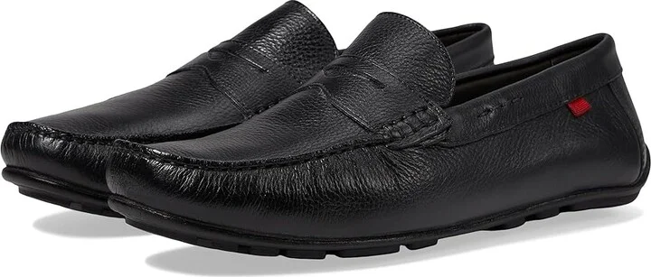 Marc Joseph New York Nebraska Men's Shoes Black Grainy : 9.5 M, Leather