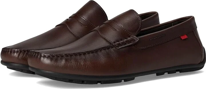 Marc Joseph New York Nebraska Men's Shoes Brown Napa : 7 M, Leather